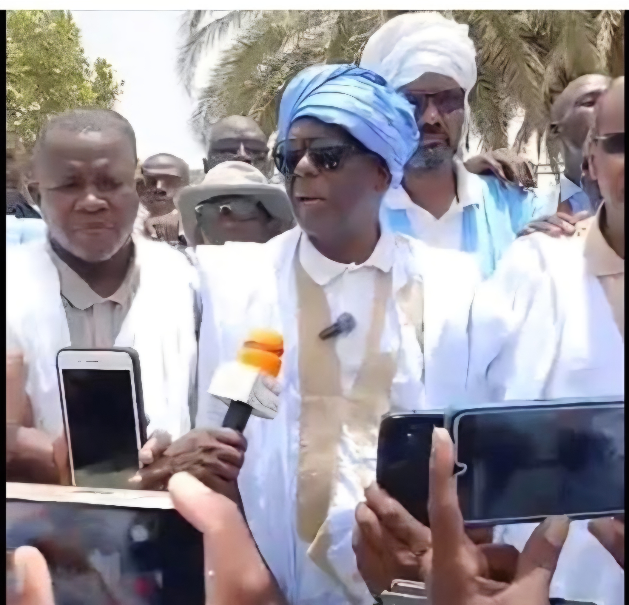 Répression d'une manifestation de l'IRA devant le tribunal de Nouakchott ouest.