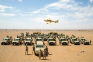 L'état-major des forces armées organise des manœuvres militaires au Tiris Zemmour