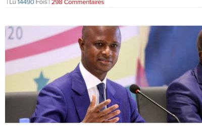 Sur les manifestations aujourd’hui à Dakar, le ministre de l’intérieur Antoine Diome declare: « Force restera à la loi »