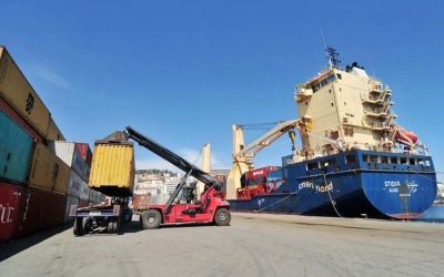 Une ligne maritime commerciale reliant Alger à Nouakchott .