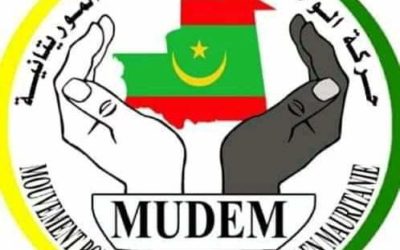 Le mouvement pour l&rsquo;unité et la démocratie en Mauritanie (MUDEM) se félicite de l&rsquo;organisation d&rsquo;une concertation inclusive.
