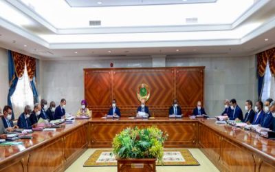 Resultats des travaux de la reunion du Conseil des minstres