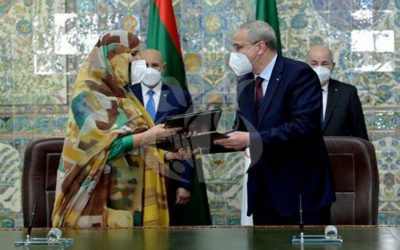 Plusieurs accords signés en marge de la visite du President mauritanien en Algerie