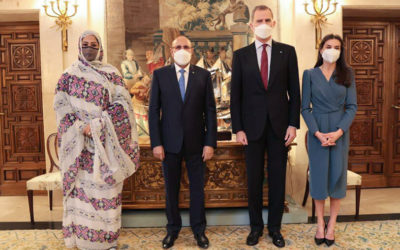 La Reine d’Espagne en Mauritanie
