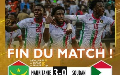 CAN 2023, qualifications:la Mauritanie bat le Soudan