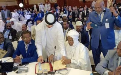 Une quarantaine de groupes rebelles signent un accord avec la junte militaire au Tchad