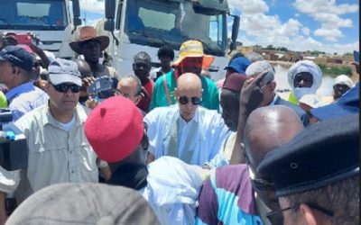 Le Président de la République à Kaédi