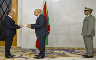 Un nouvel Ambassadeur français en Mauritanie