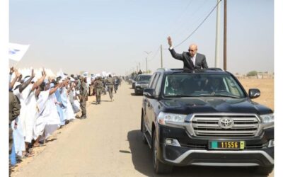 Le President de la République en visite à Rosso