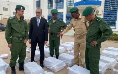 Un navire transportant plus d’une tonne de cocaïne intercepté et saisi en Mauritanie
