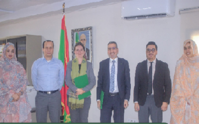 Signature d’une convention scientifique entre la BCM CEEM) et la Mission Archéologique Azougui-Teyart (MAAT)