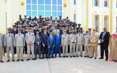 Le premier flic de Mauritanie décore Des administrateurs et fonctionnaires du ministère de l’intérieur, officiers, sous-officiers, gardes et agents