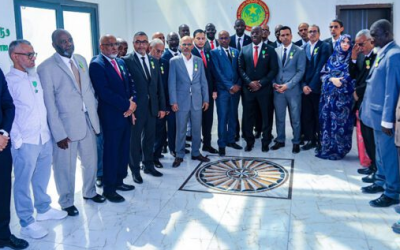 Le ministre des mines et de l&rsquo;industrie décore des fonctionnaires et employés de la SNIM