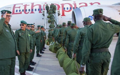 La 19ᵉ unité de la Gendarmerie nationale se rend en République centrafricaine