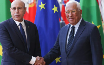 La coopération sécuritaire et économique au centre d&rsquo;échange entre le Président Ghazouani et le Président du Conseil européen