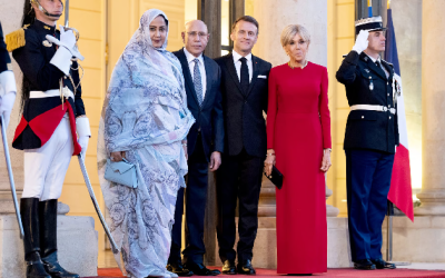Mauritanie-France : la sécurité au menu du premier jour de la visite de Mohamed Ould Ghazouani