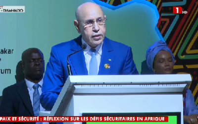 Le président El-Ghazouani au forum de Dakar : « L’intégration n’est pas une ambition, c’est une nécessité »