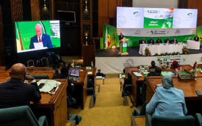 32e Assemblée de l’APF : Le plaidoyer du président de l’Assemblée nationale Meguett pour une Afrique souveraine