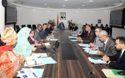 Réunion d&rsquo;évaluation du programme d’urgence pour l’accès universel aux services essentiels au niveau de Nouakchott